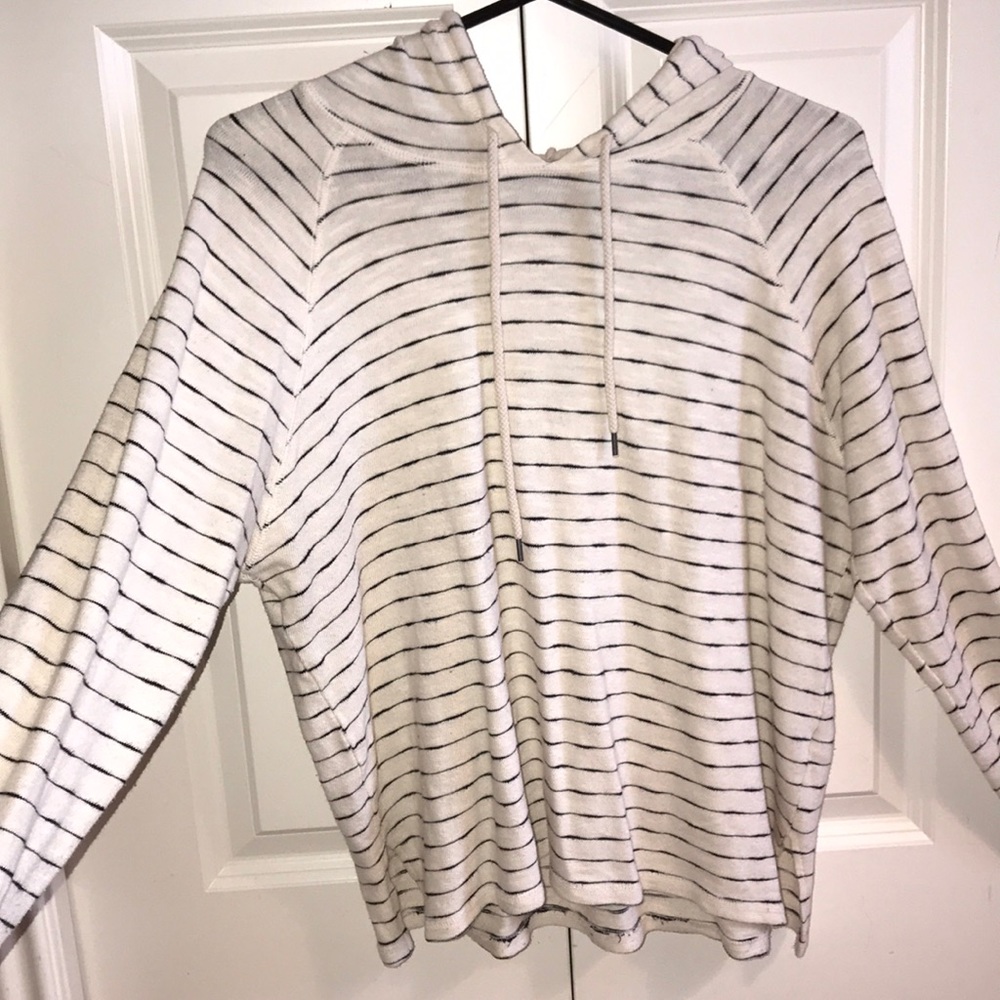 Lightweight Striped women’s sweatshirt (Aerie Sm)